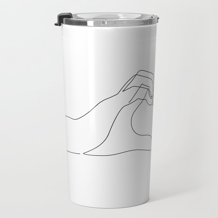 Hand Heart Travel Mug Gallery Image 3