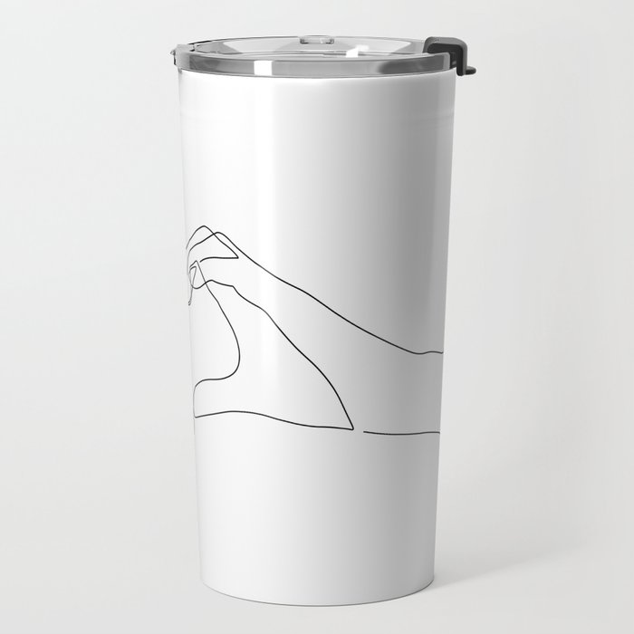 Hand Heart Travel Mug Gallery Image 2