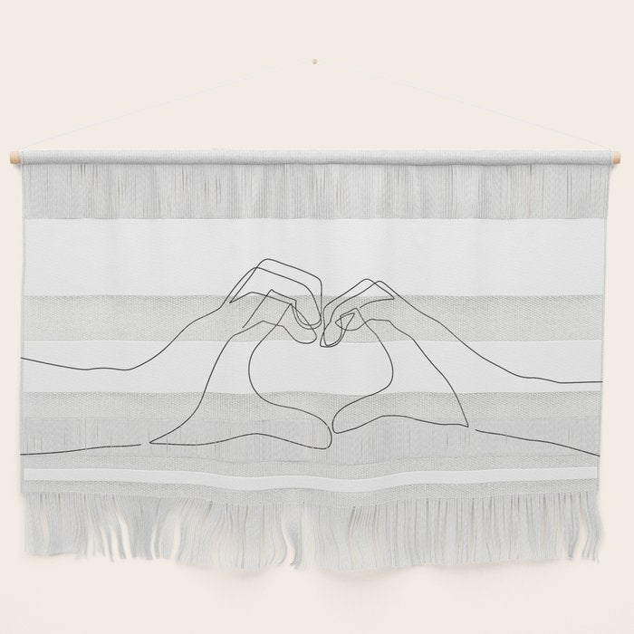 Hand Heart Wall Hanging Gallery Image 1