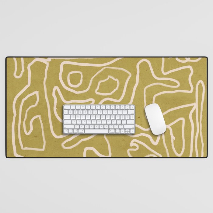 Abstract line art 158 Desk Mat Gallery Image 1