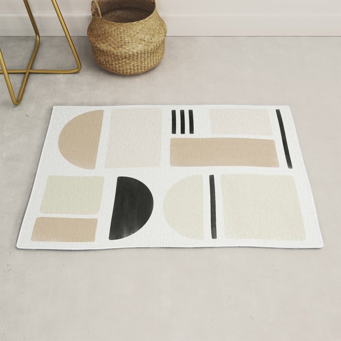 Geometrics | Black Rug Gallery Image 1