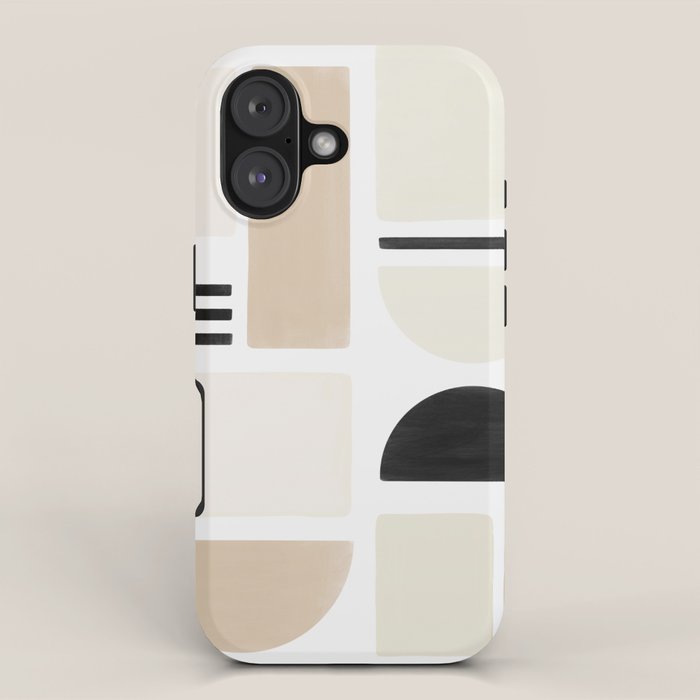 Geometrics | Black iPhone Case Gallery Image 1
