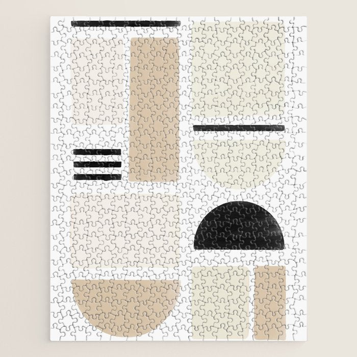 Geometrics | Black Jigsaw Puzzle Gallery Image 1