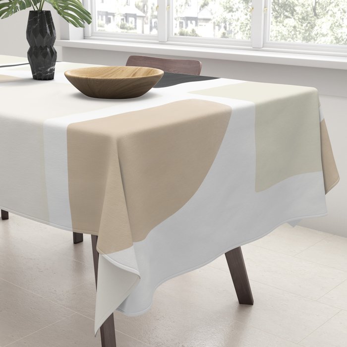 Geometrics | Black Tablecloth Gallery Image 3