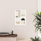Geometrics | Black Poster Gallery Image 2