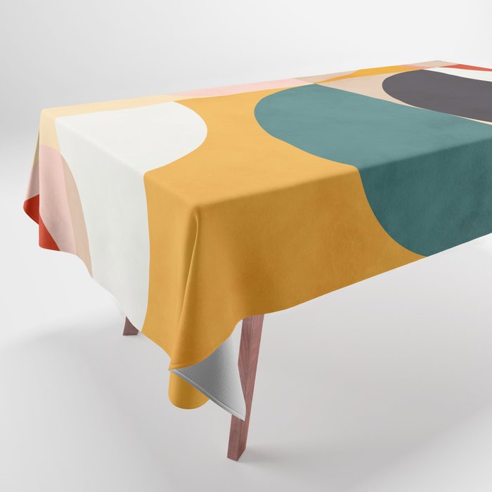 modern shapes 7 Tablecloth Gallery Image 1