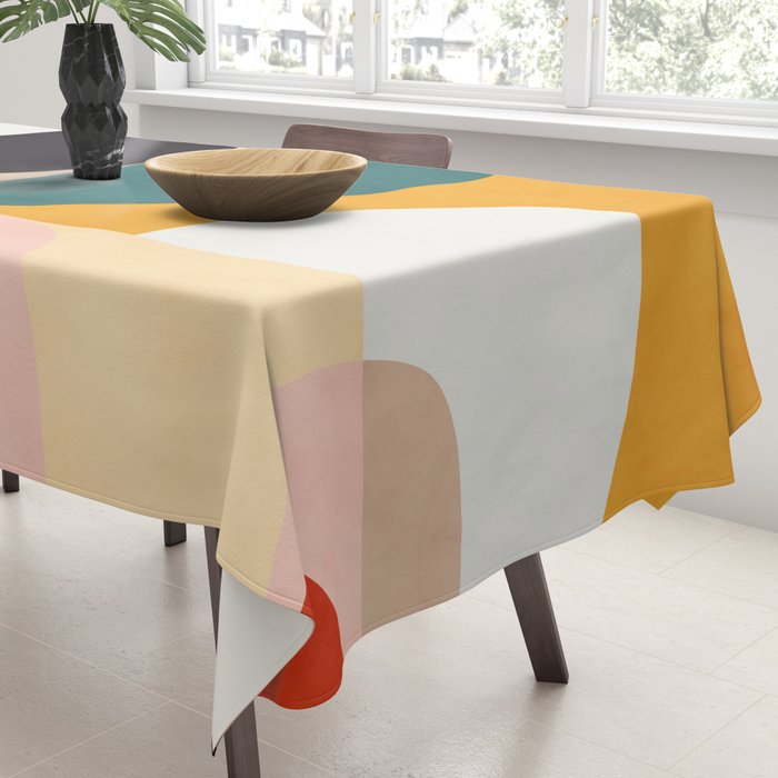 modern shapes 7 Tablecloth Gallery Image 3