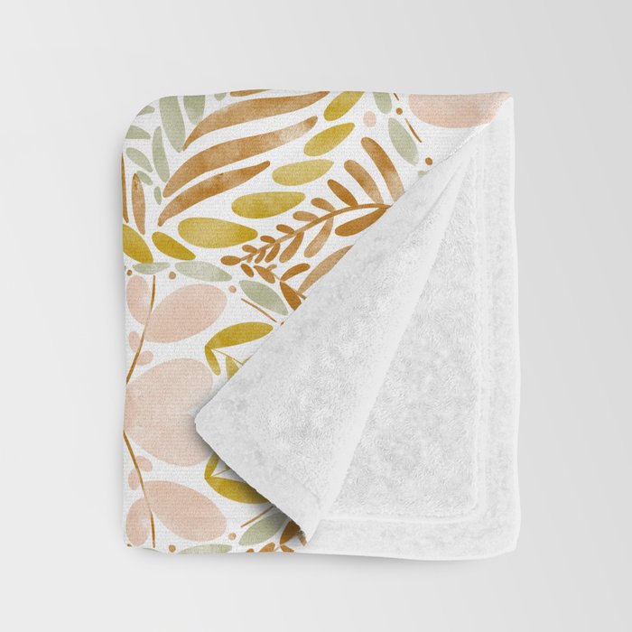Rustic Leaf Medley Y Throw Blanket Gallery Image 3
