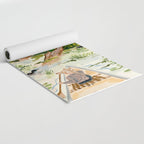 Canoeing on the Pond Yoga Mat Gallery Image 2