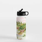 Canoeing on the Pond Water Bottle Gallery Image 1