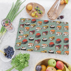 Sushi English Bulldog Cutting Board Gallery Image 2