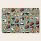 Sushi English Bulldog Cutting Board Gallery Image 1