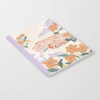 Pink Tiger in Wild Garden  Notebook Gallery Image 2