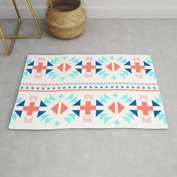 geometry navajo pattern Rug Gallery Image 1