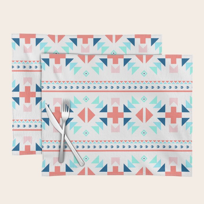 geometry navajo pattern Placemat Gallery Image 1
