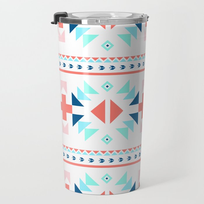 geometry navajo pattern Travel Mug Gallery Image 3