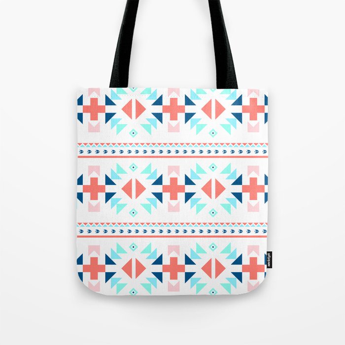 geometry navajo pattern Tote Bag Gallery Image 1