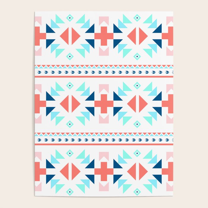 geometry navajo pattern Poster Gallery Image 4