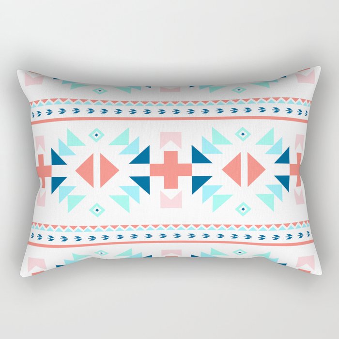geometry navajo pattern Rectangular Pillow Gallery Image 1