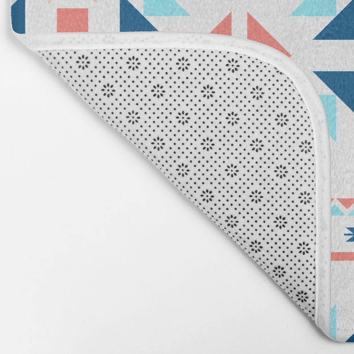 geometry navajo pattern Bath Mat Gallery Image 2