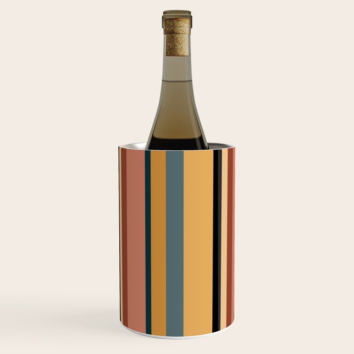 Classic Stripes X - Vintage Neutral Wine Chiller Gallery Image 2