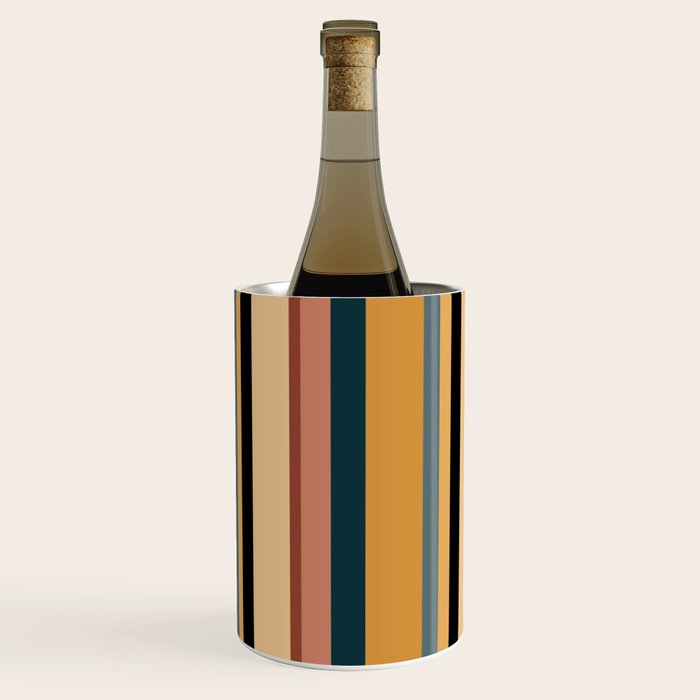 Classic Stripes X - Vintage Neutral Wine Chiller Gallery Image 3