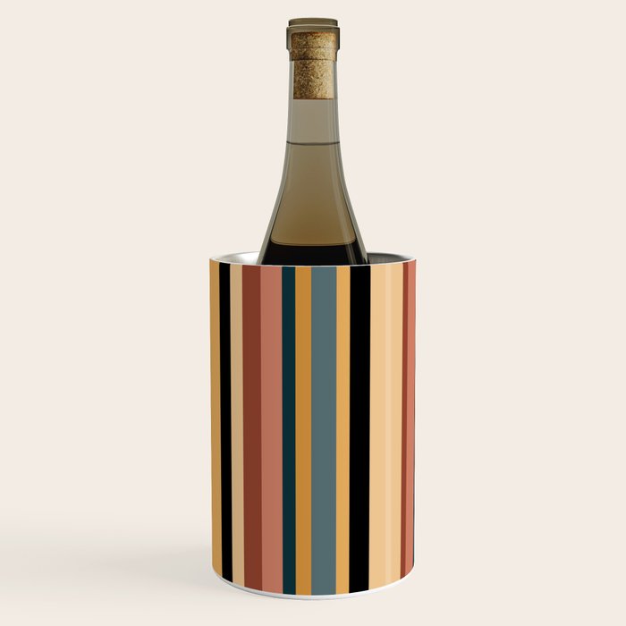 Classic Stripes X - Vintage Neutral Wine Chiller Gallery Image 1