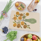 Gold and Green Bouquet Cutting Board Gallery Image 2