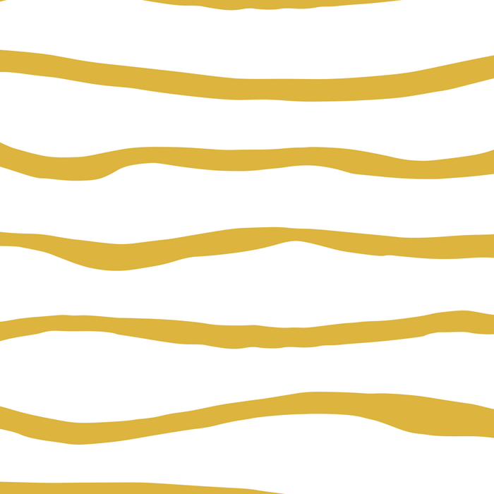 Organic Paper Stripes in Light Mustard and White Coffee Mug Gallery Image 2