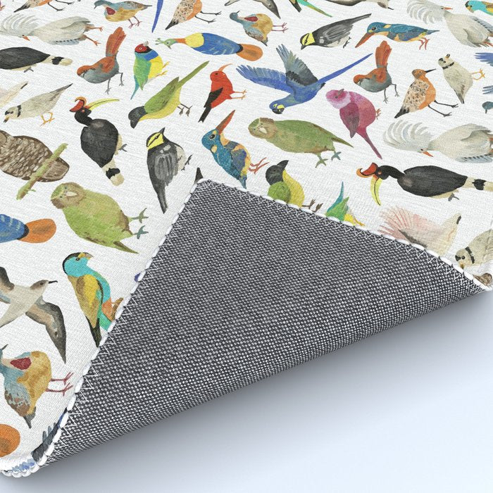 Endangered Birds Around the World Rug Gallery Image 4