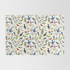 Endangered Birds Around the World Rug Gallery Image 2