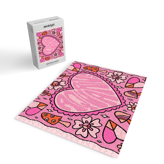 Aquarius Heart Jigsaw Puzzle Gallery Image 2