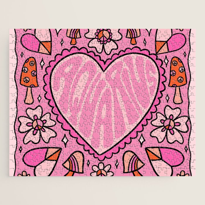 Aquarius Heart Jigsaw Puzzle Gallery Image 1
