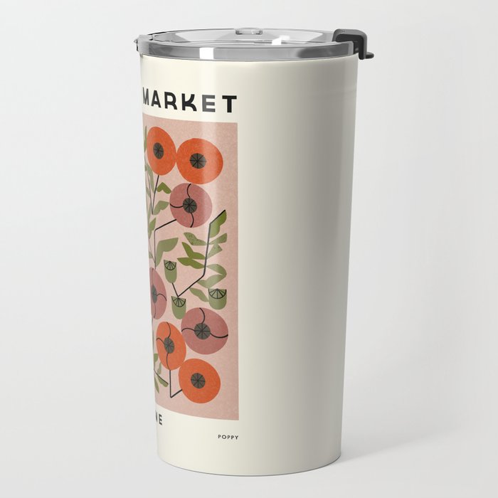 Flower Market No. 2 Travel Mug Gallery Image 2
