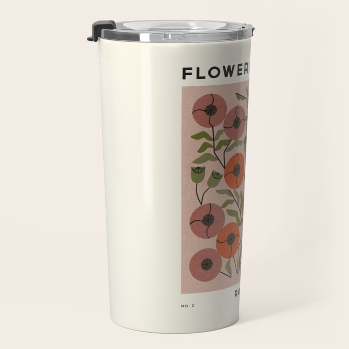 Flower Market No. 2 Travel Mug Gallery Image 3