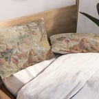 Antique 18th Century Chinoiserie Dance French Tapestry by Francois Boucher Pillow Sham Gallery Image 2