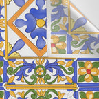 Summer,colourful detailed, Sicilian style art Wall Tapestry Gallery Image 3