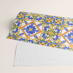 Summer,colourful detailed, Sicilian style art Wrapping Paper Gallery Image 2