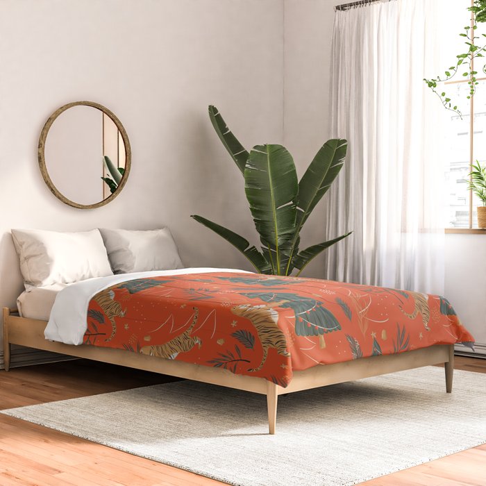 Tigers Christmas Comforter Gallery Image 2