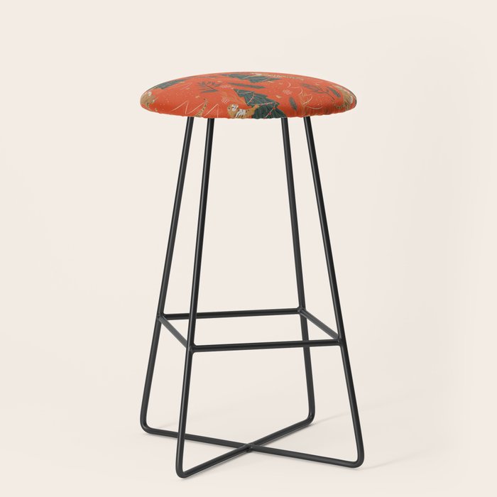 Tigers Christmas Stool Gallery Image 1