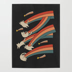 Cat Landscape 164: The Shooting Stars Poster Gallery Image 4