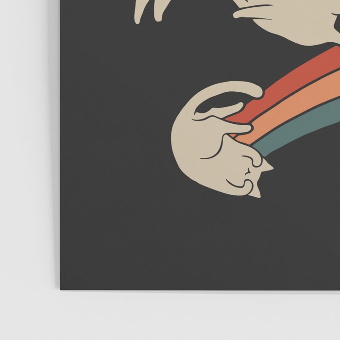 Cat Landscape 164: The Shooting Stars Poster Gallery Image 3