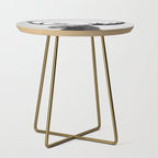 Moose - Black & White Side Table Gallery Image 1