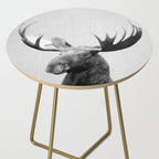 Moose - Black & White Side Table Gallery Image 2