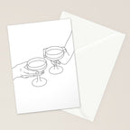 Cheers Drinking Buddies Stationery Card Gallery Image 2