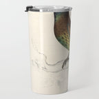 Great barbet by Elizabeth Gould from "A Century of Birds from the Himalaya Mountains," 1831 Travel Mug Gallery Image 3