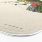 Great barbet by Elizabeth Gould from "A Century of Birds from the Himalaya Mountains," 1831 Bath Mat Gallery Image 3