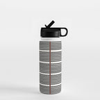 Retro, Mid-Century Line Art Water Bottle Gallery Image 1