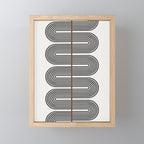 Retro, Mid-Century Line Art Mini Art Print Gallery Image 1