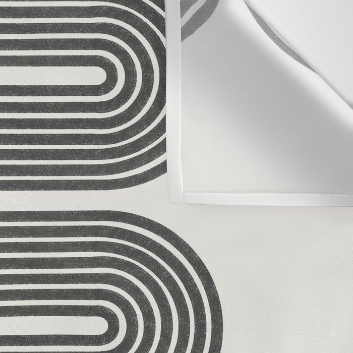 Retro, Mid-Century Line Art Wall Tapestry Gallery Image 3